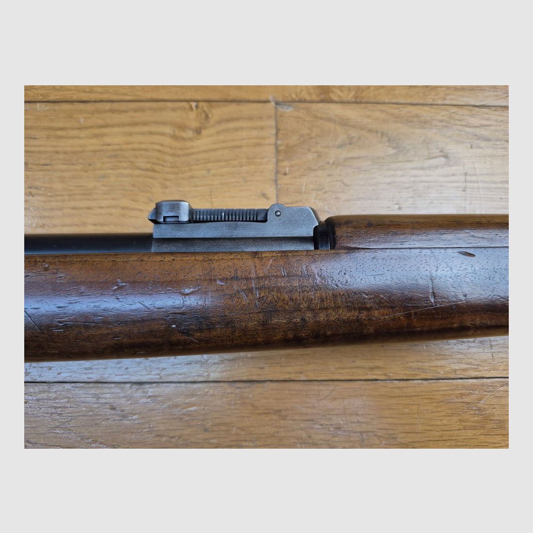 Sehr schöne Trainingsbüchse DSM 34 des III. Reichs – 22LR – Seltene Herstellung „GECO“ – Waffe von 1936 – Mono-Nummer – Ausgezeichneter Zustand – TBE++, Bild 8 von 34