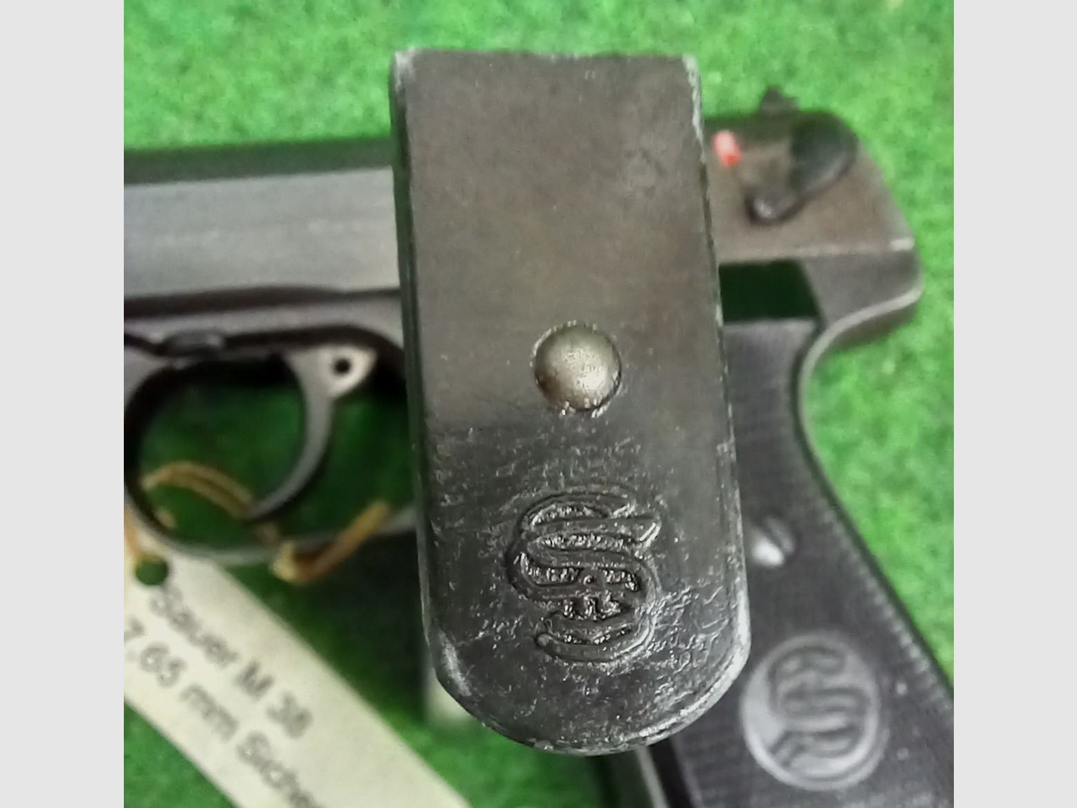 Sauer & Sohn 38H im Kaliber 7,65mmBrowning aus Polizeiwaffen Sammlung