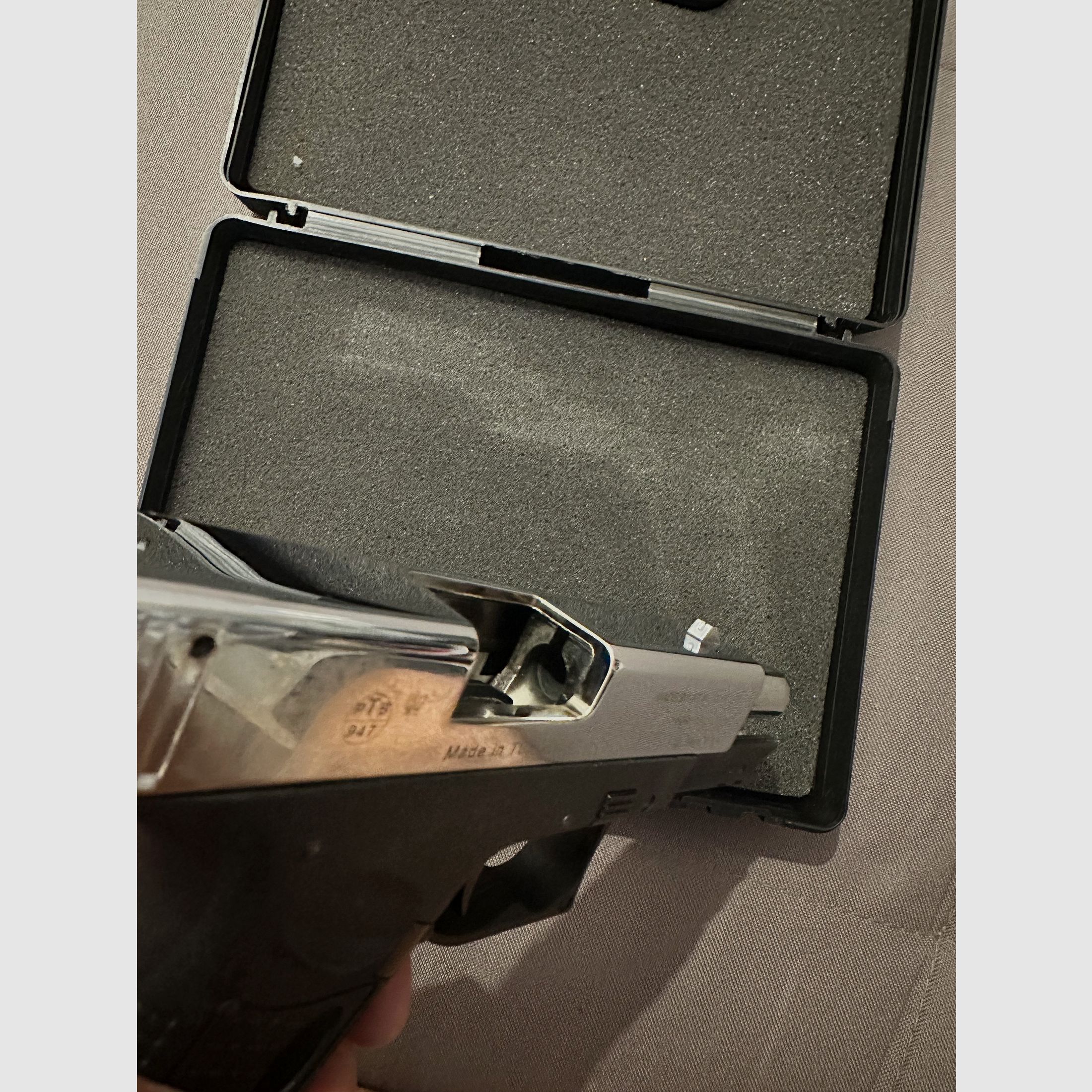 Zoraki 917 Shiny Chrome – 9 mm P.A.K. – estado casi como nuevo