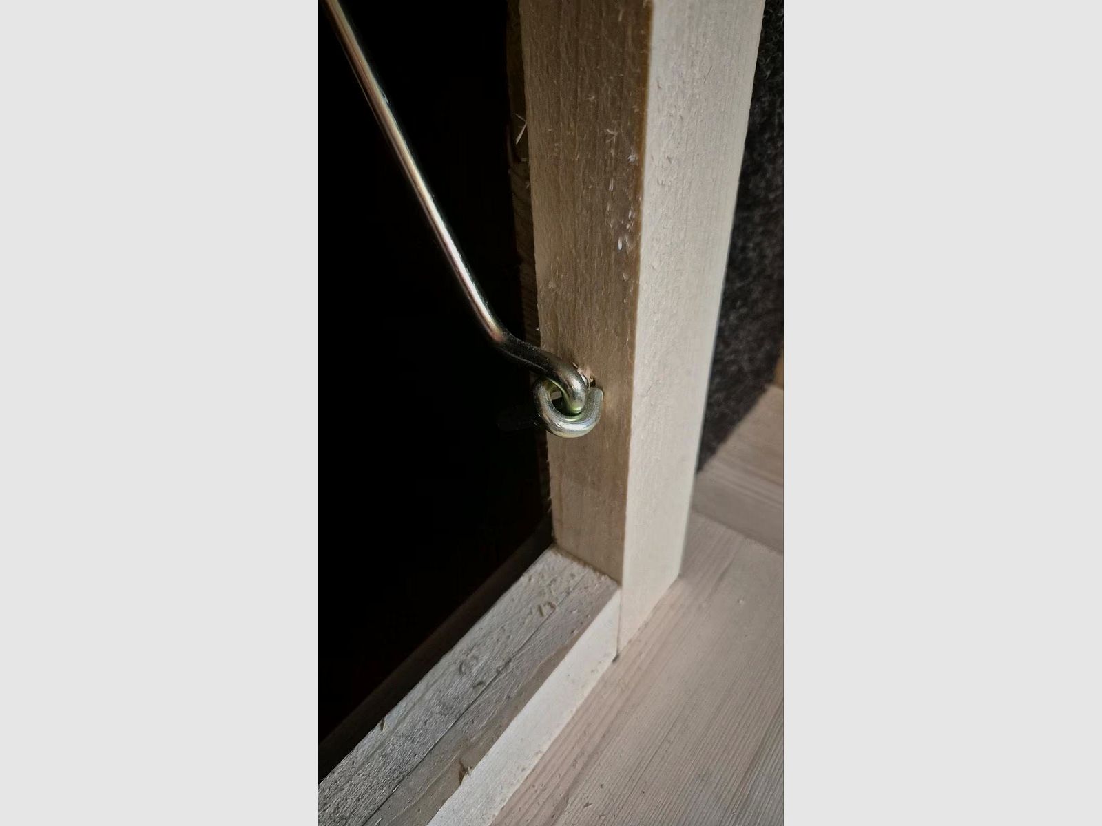 Mobile, fahrbare Jagdkanzel aus Lärchendielen