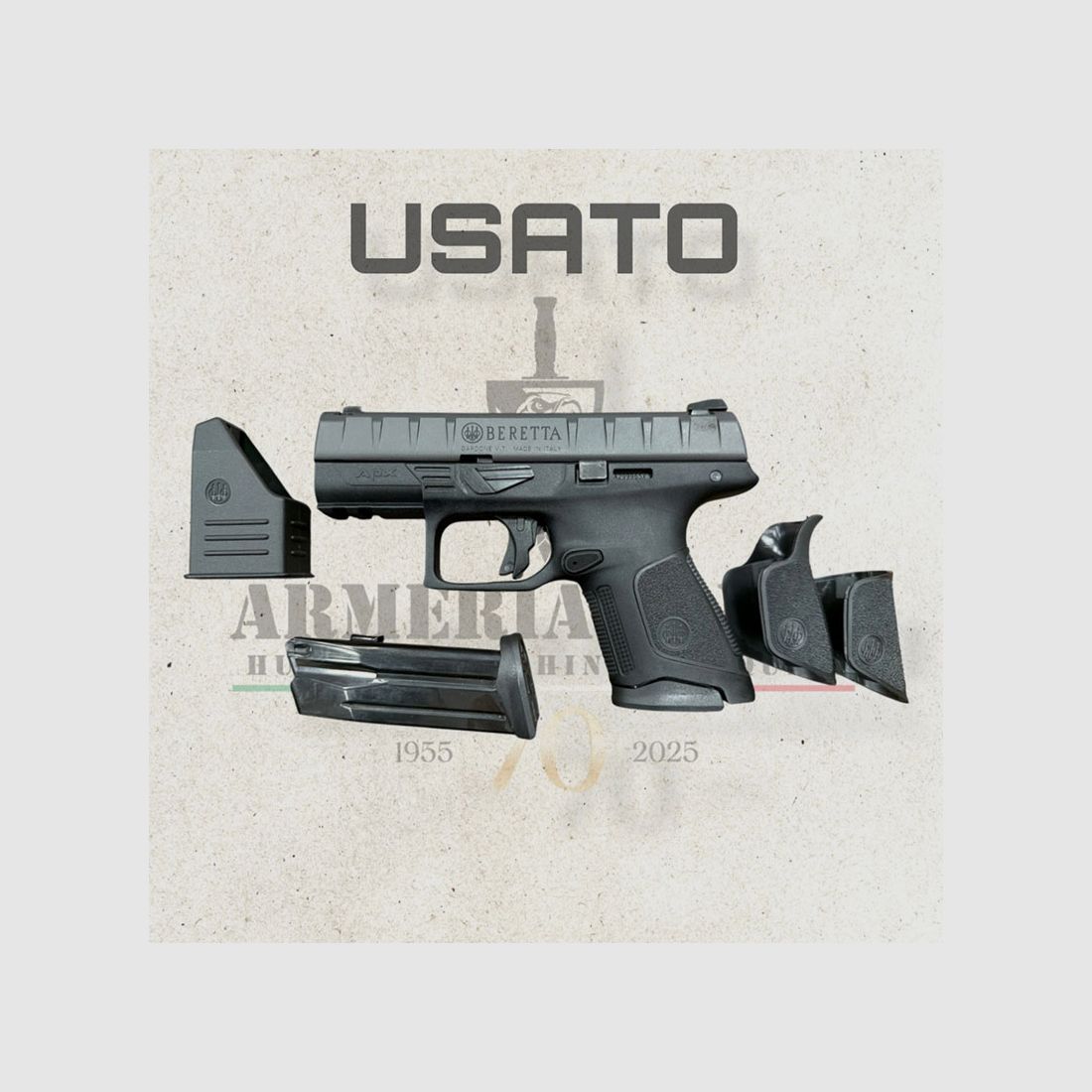 USATO – PISTOLA – BERETTA MOD. APX COMPACT cal. 9×19, immagine 3 di 4