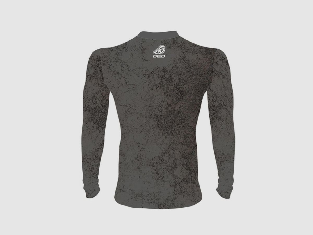 DED Competition Maglietta a Compressione a Maniche Lunghe - Grigio, Colore: Grigio, taglia: XS, Tipo di abbigliamento: Regular (Uomini), immagine 3 di 6