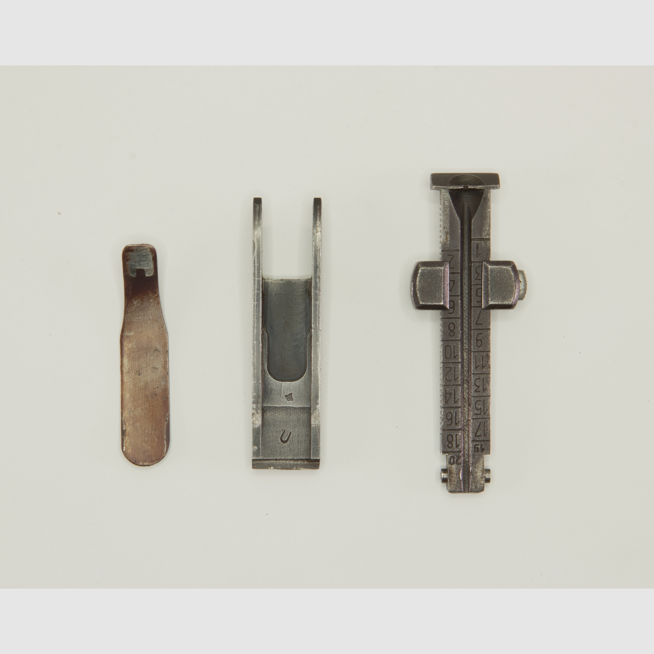 Visor de carabina K98 con curva de visor y resorte de hoja