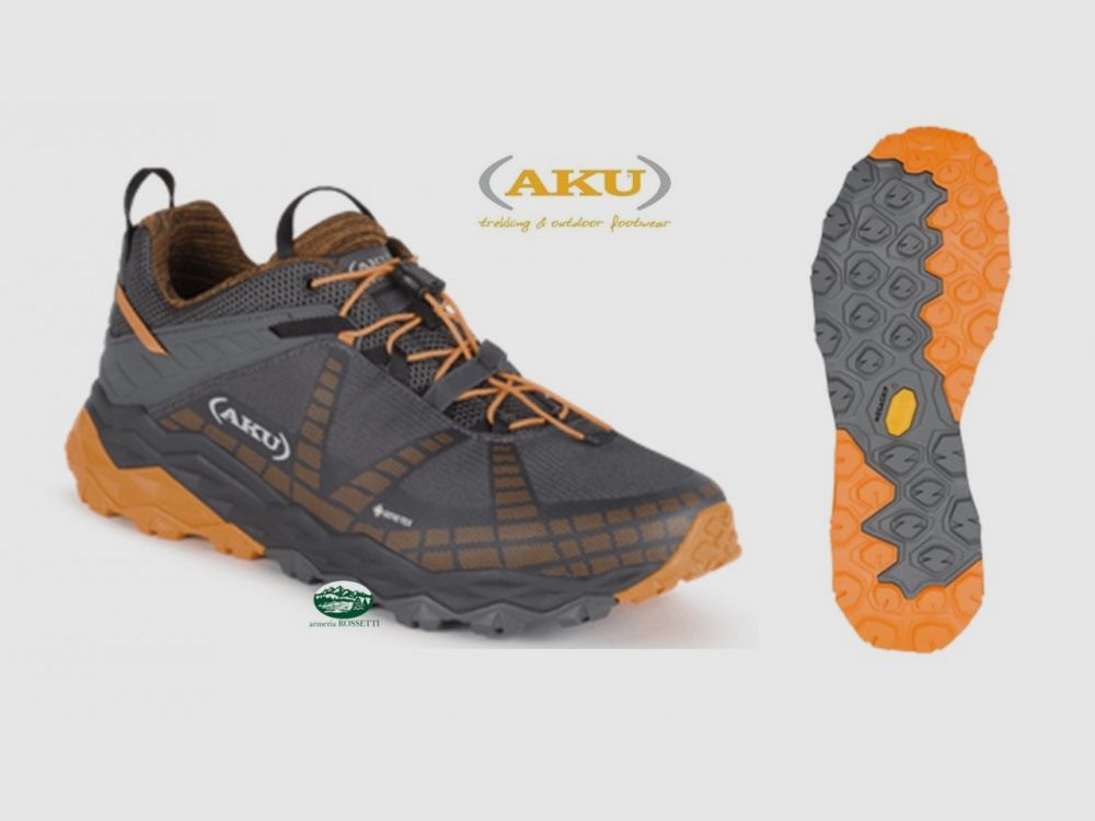AKU Scarp Flyrock GTX grau orange