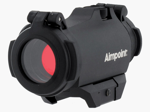 Aimpoint Micro H2  2 MOA mit Adapter 39mm für Weaver / Picatinny