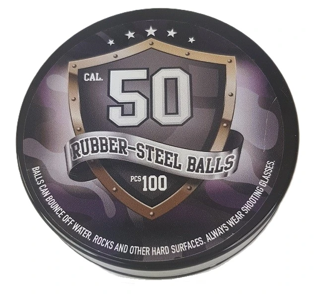 Guard Power rubber-metalen kogels kal. .50 12,7 mm 100 stuks HDR HDP