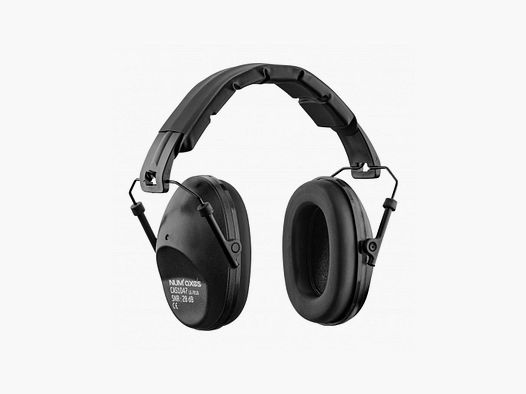 NUM'AXES Casque antibruit passif CAS1047 Noir