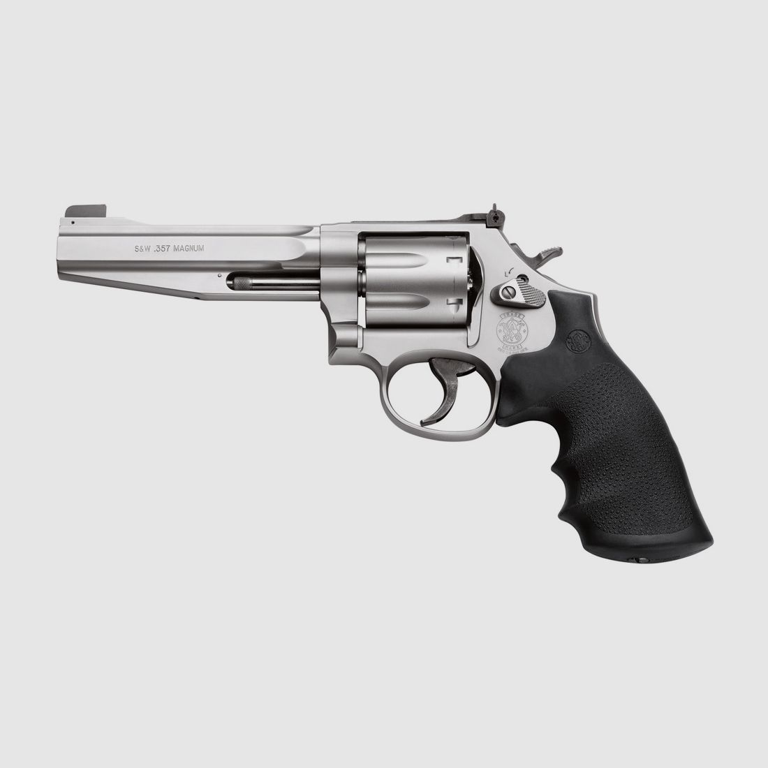 Smith & Wesson Revolver 'Pro Series' Mod. 686 met Full Moon Clips 5' .357Mg. Inox, afbeelding 1 van 2
