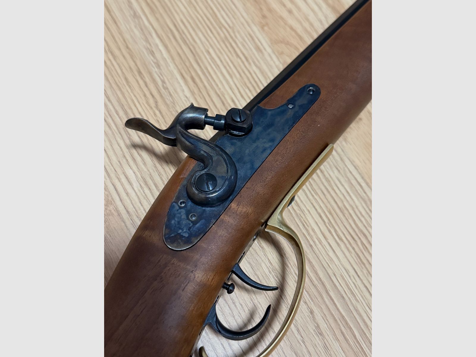 Davide Pedersoli Vorderlader Hawken Ziel Traditionell Kaliber 45.