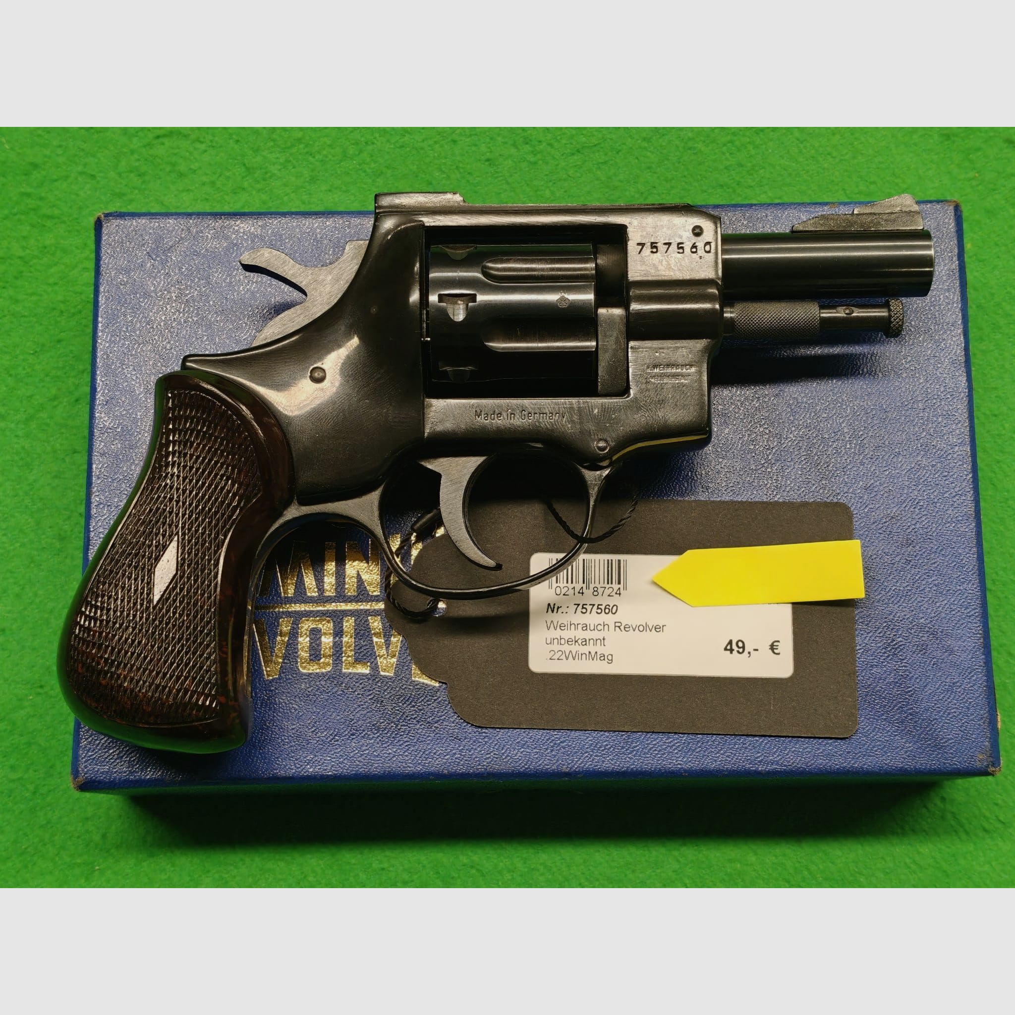 Weihrauch Arminius Revolver .22WinMag