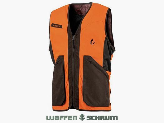 Somlys Wendeweste Classy Orange / Camouflage