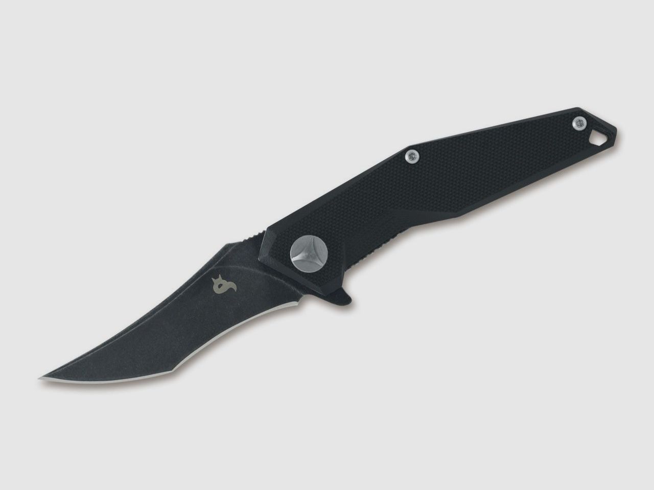 Taschenmesser Kravi Black G10