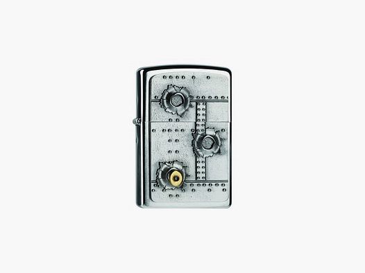 Zippo z otworami po kulach