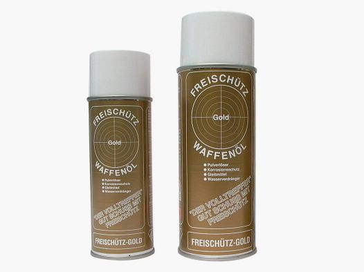 Freischütz wapenolie goud (zonder grafiet) spray 200ml / 400ml