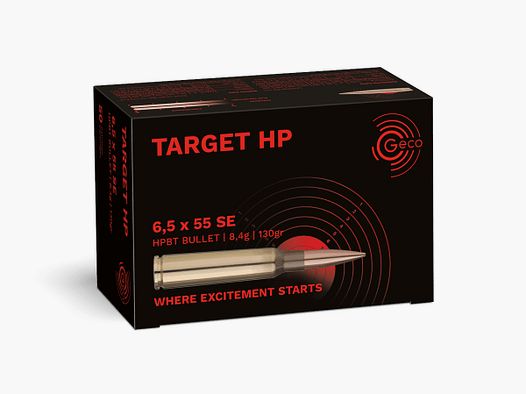 GECO 6.5X55 8.4g 130GR TARGET HP BTE50