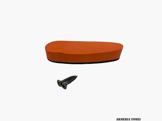 GUMMI-SCHAFTKAPPE 25mm ENGELISCH ORANGE INNEN 82mm VOLL