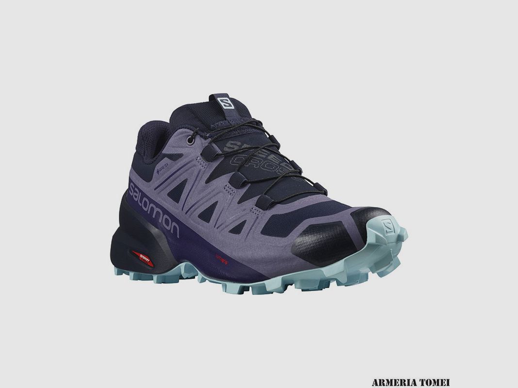 SALOMON – DAMES – SPEEDCROSS 5 GTX W Night Sky / Cadet / Crystal Blue, afbeelding 2 van 6
