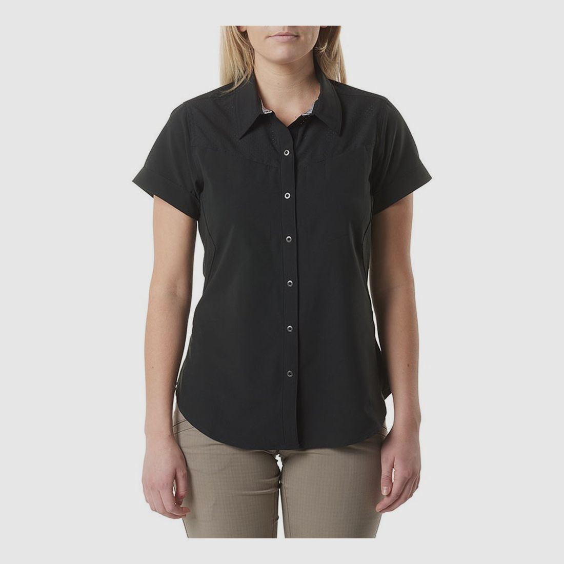 5.11 WMN Freedom Flex Kurzarm Shirt Schwarz XL
