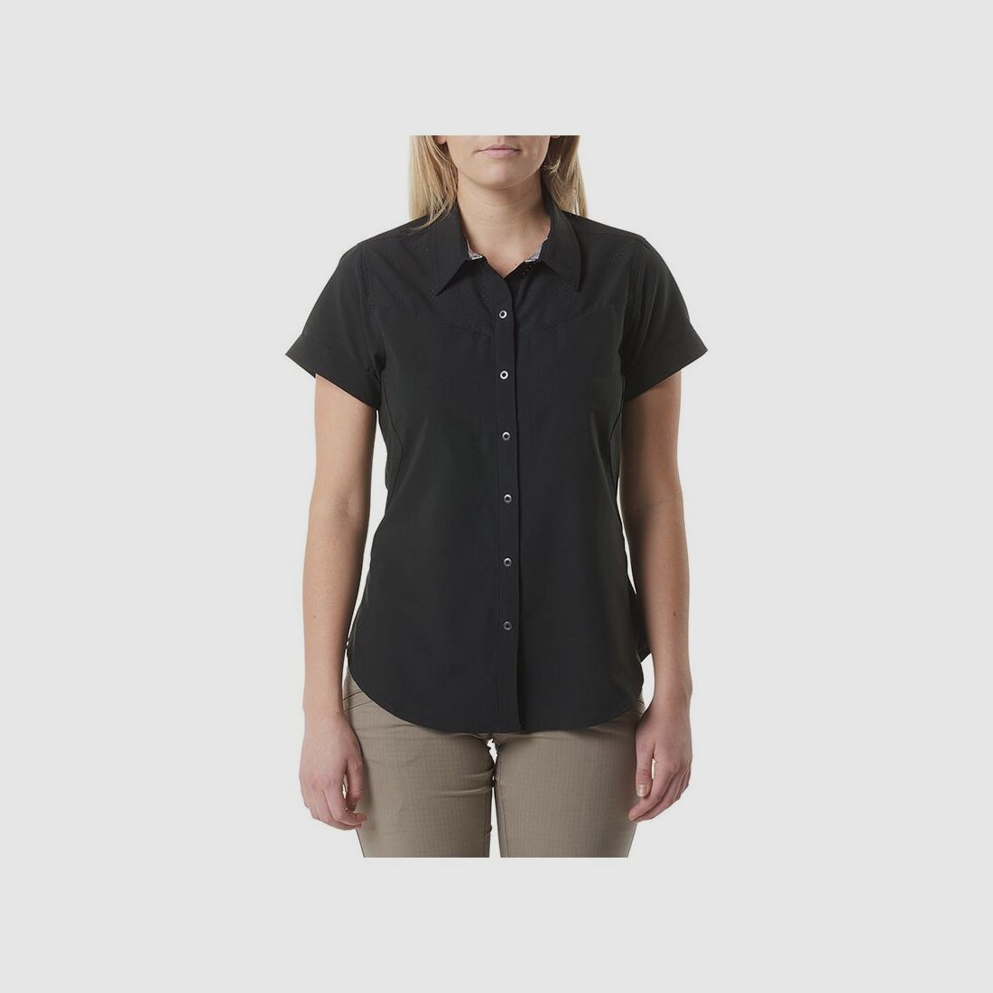5.11 WMN Freedom Flex Kurzarm Shirt Schwarz XL