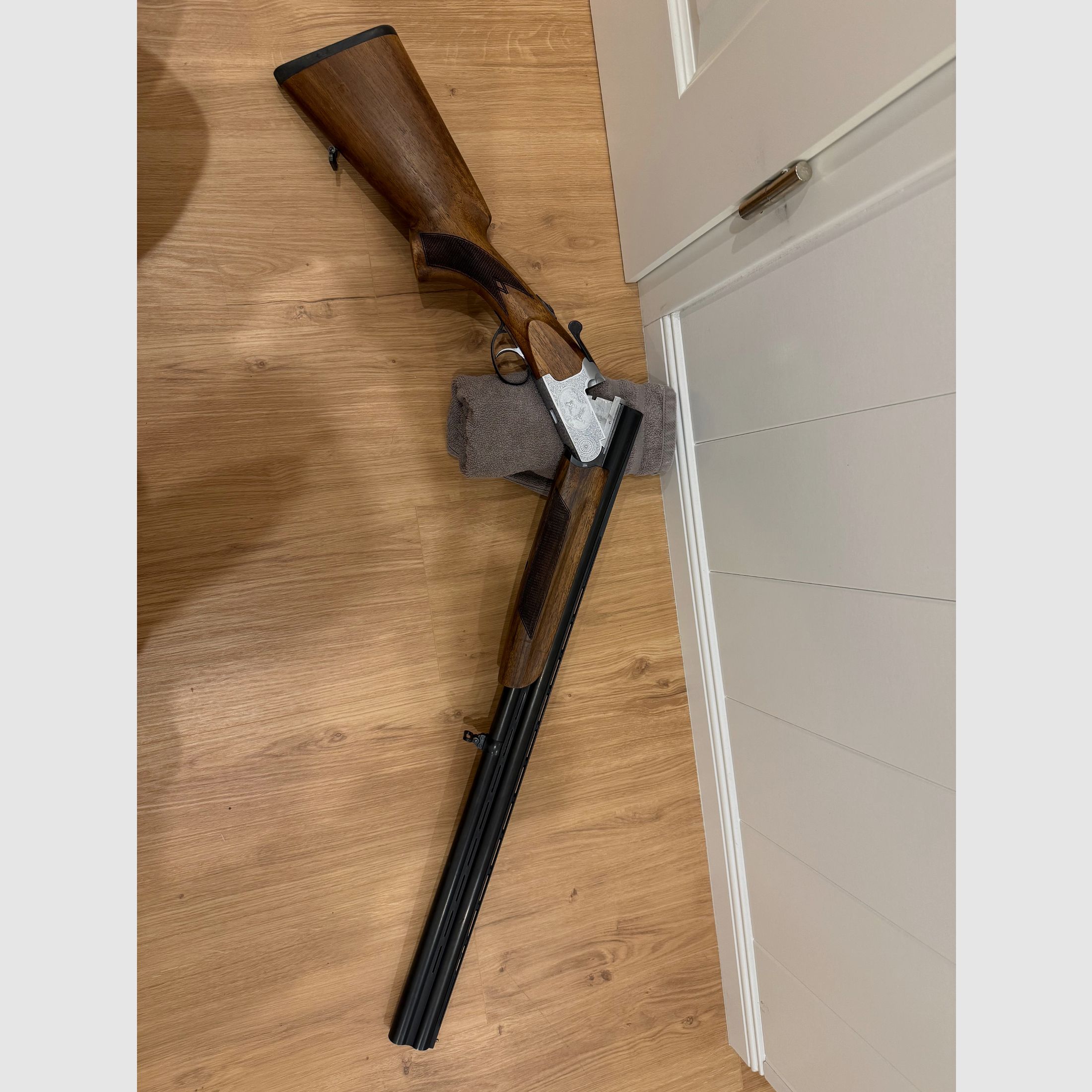 Double-barreled shotgun 12/76 "Forest Favorite" – adapted stock (up to 1.75 m)