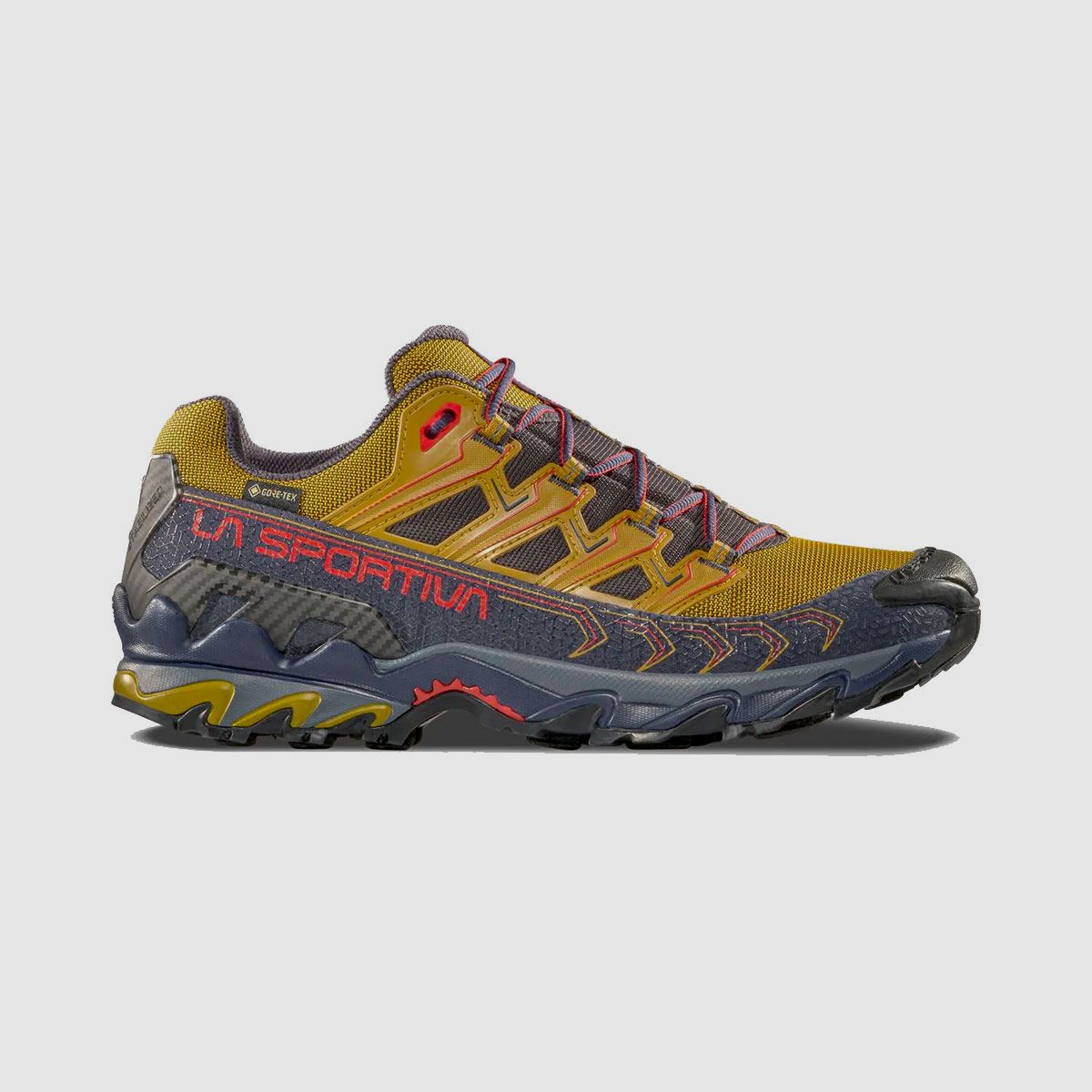 SHOES – MEN – LA SPORTIVA – ULTRA RAPTOR II GTX Savana/Night Sky, image 3 of 7