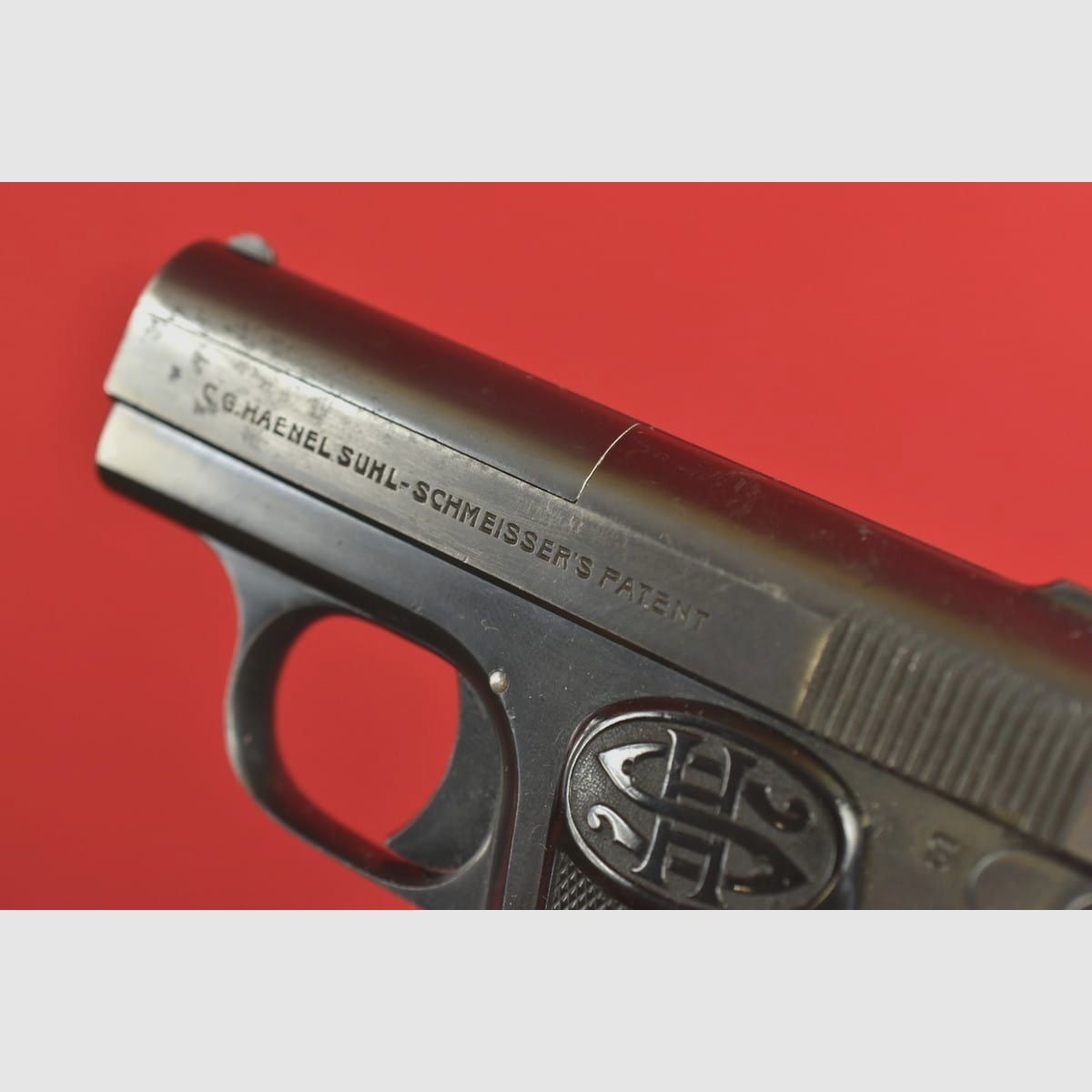 #2617 PISTOLET C.G. HAENEL SCHMEISSER MODEL 1 kal. 6,35, zdjęcie 8 z 21