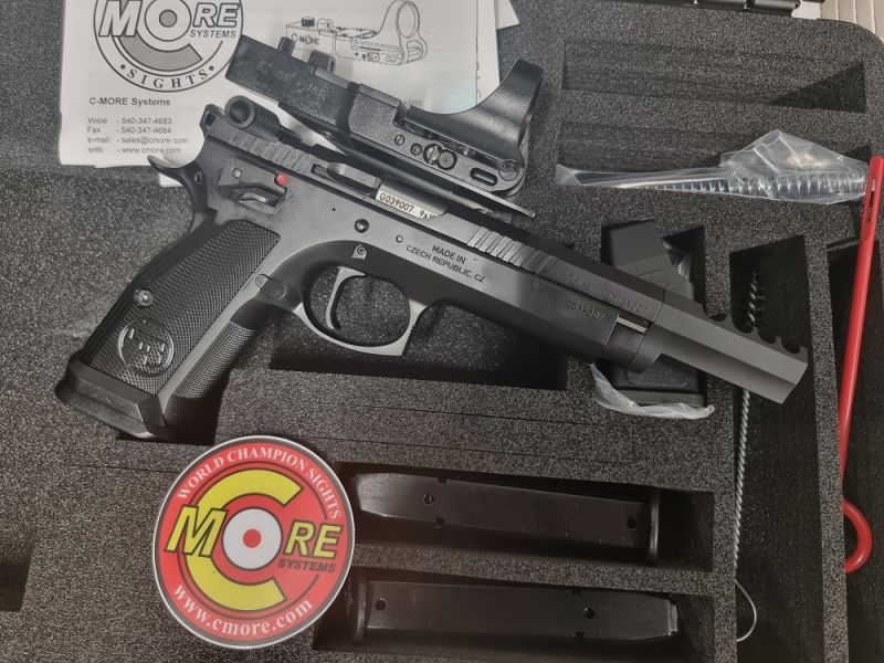 CZ75 Open Czechmate 9mm Luger !