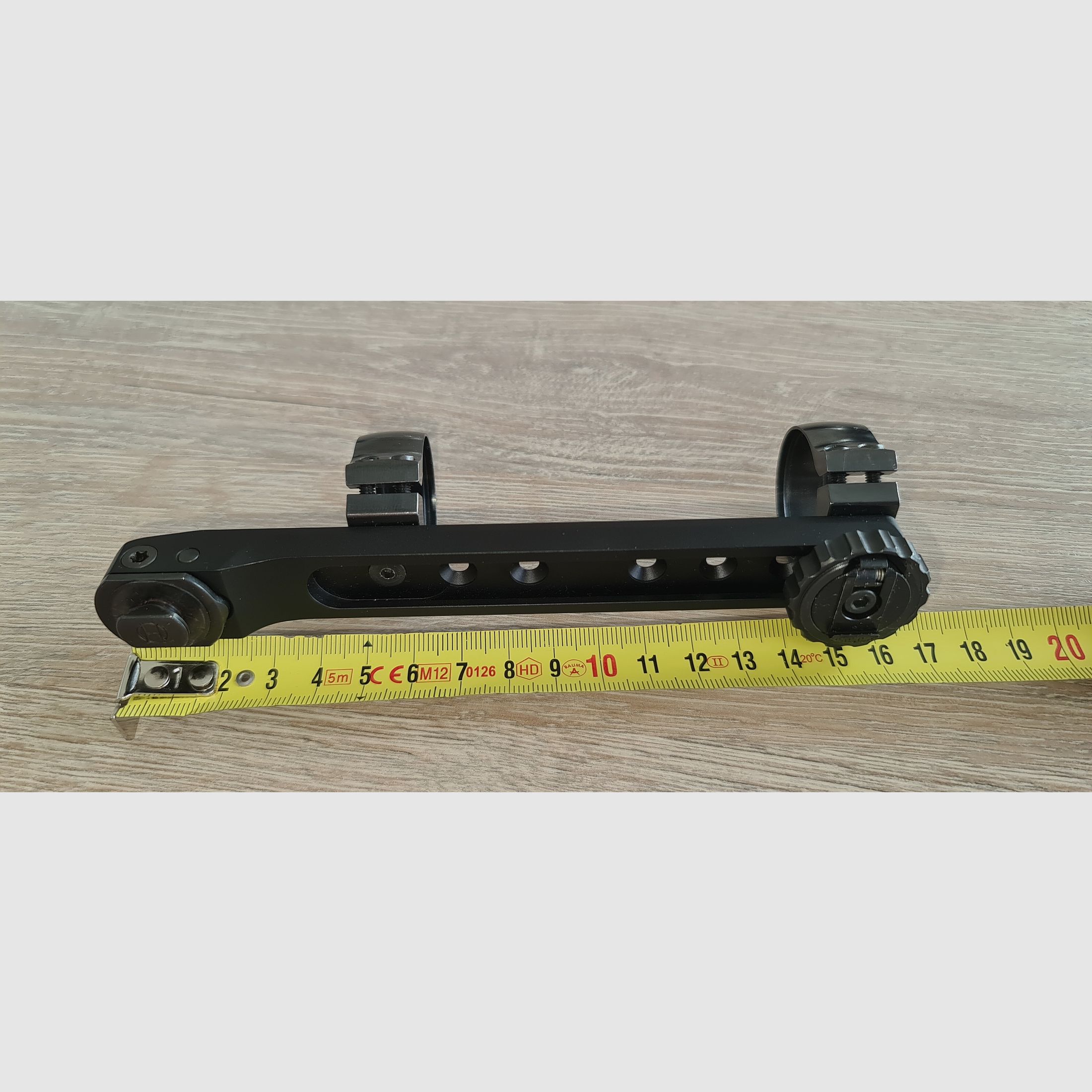 Montaje de puente Henneberger con giro, incluyendo anillos de 30 mm