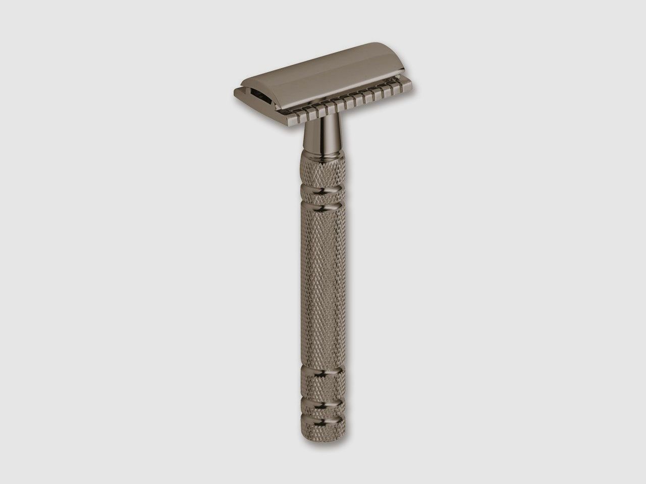 Rasiermesser Rasierhobel Boraso Gunmetal Grey