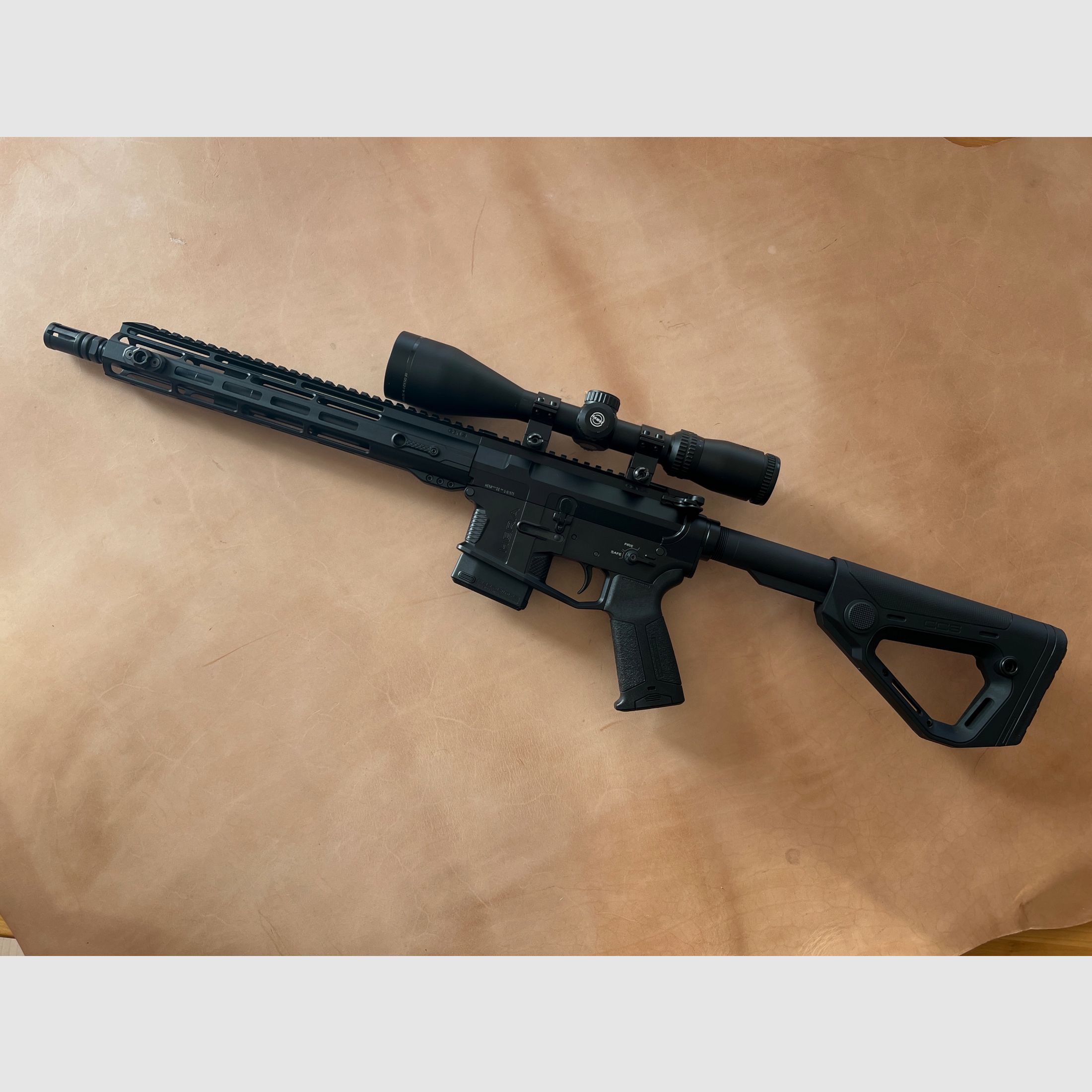 Hera Arms AR15 mit Glas und Zubehör