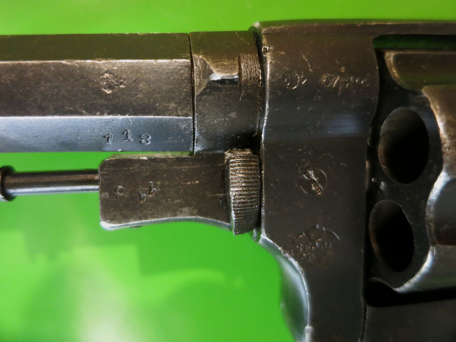 Revolver, Glisenti, Bodeo-Armeerevolver Modell 1889, Typ A     #95-, Bild 3 von 12