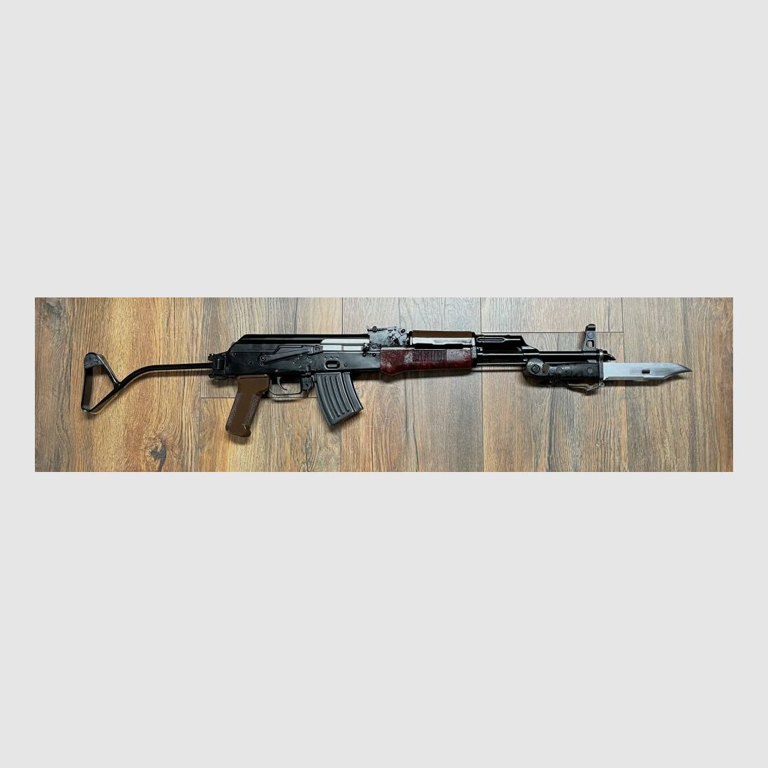 Original MPi KMS-72 Anbauteile - WBP Jack - halbautom. Büchse 7,62x39 Bajonett kann montiert werden - Made in Poland - Neuheit! - System AKM AK47 AK74 - MPi KMS 72 Style