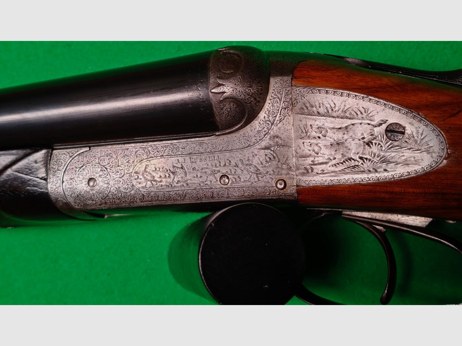 Russell Doppelflinte England f. Sammler 12/70