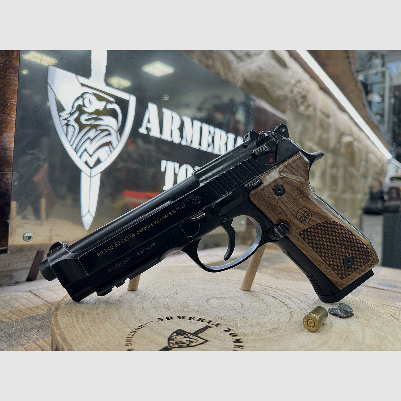 USED – PISTOL – BERETTA MOD. 98A1 cal. 9×21, image 1 of 6