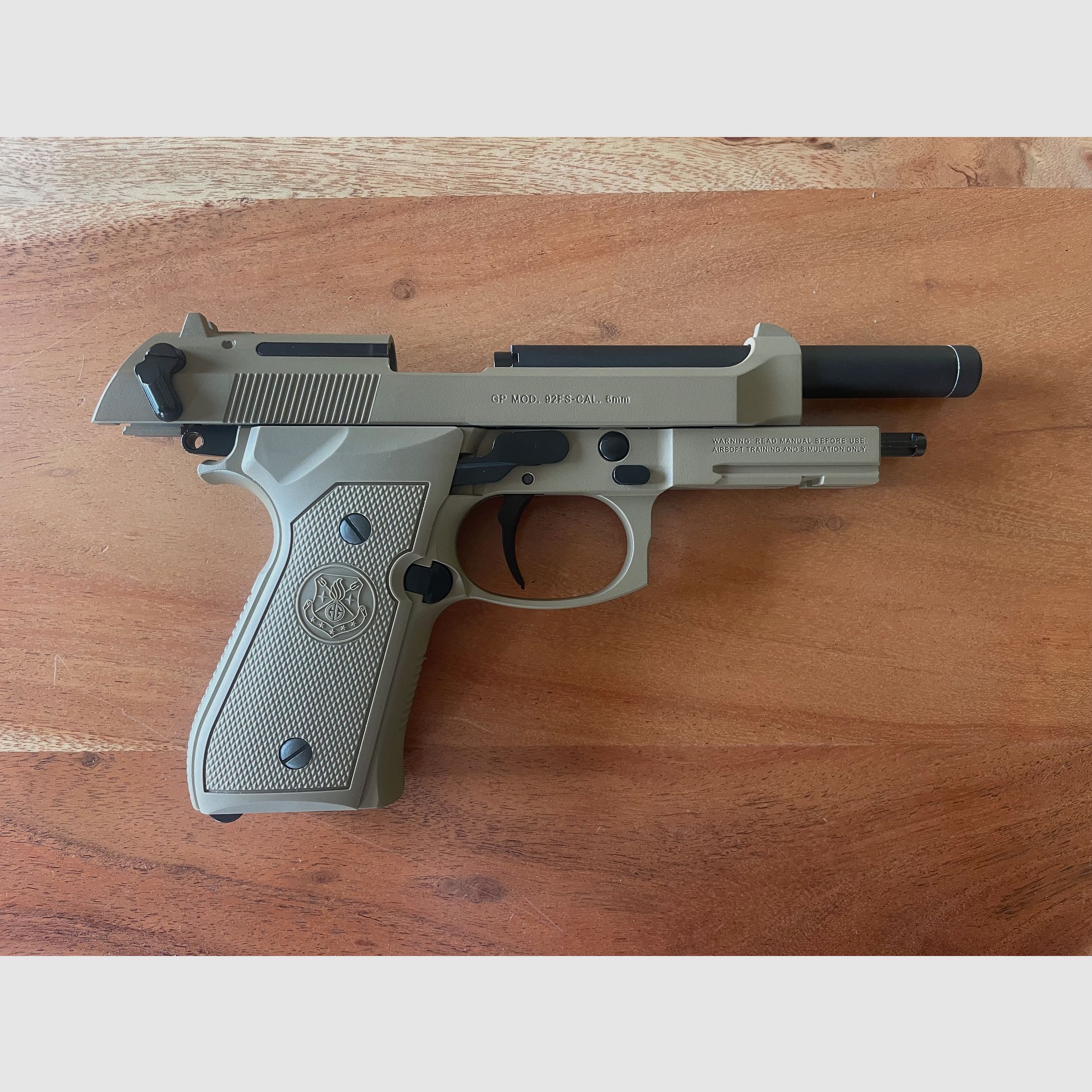 Beretta GBB (G&G GPM92) + Schalldämpfer