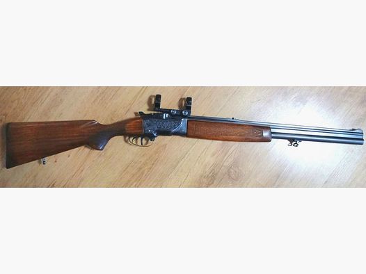 BRNO CZ ZH 304 7x57R & 12/70 combined rifle shotgun