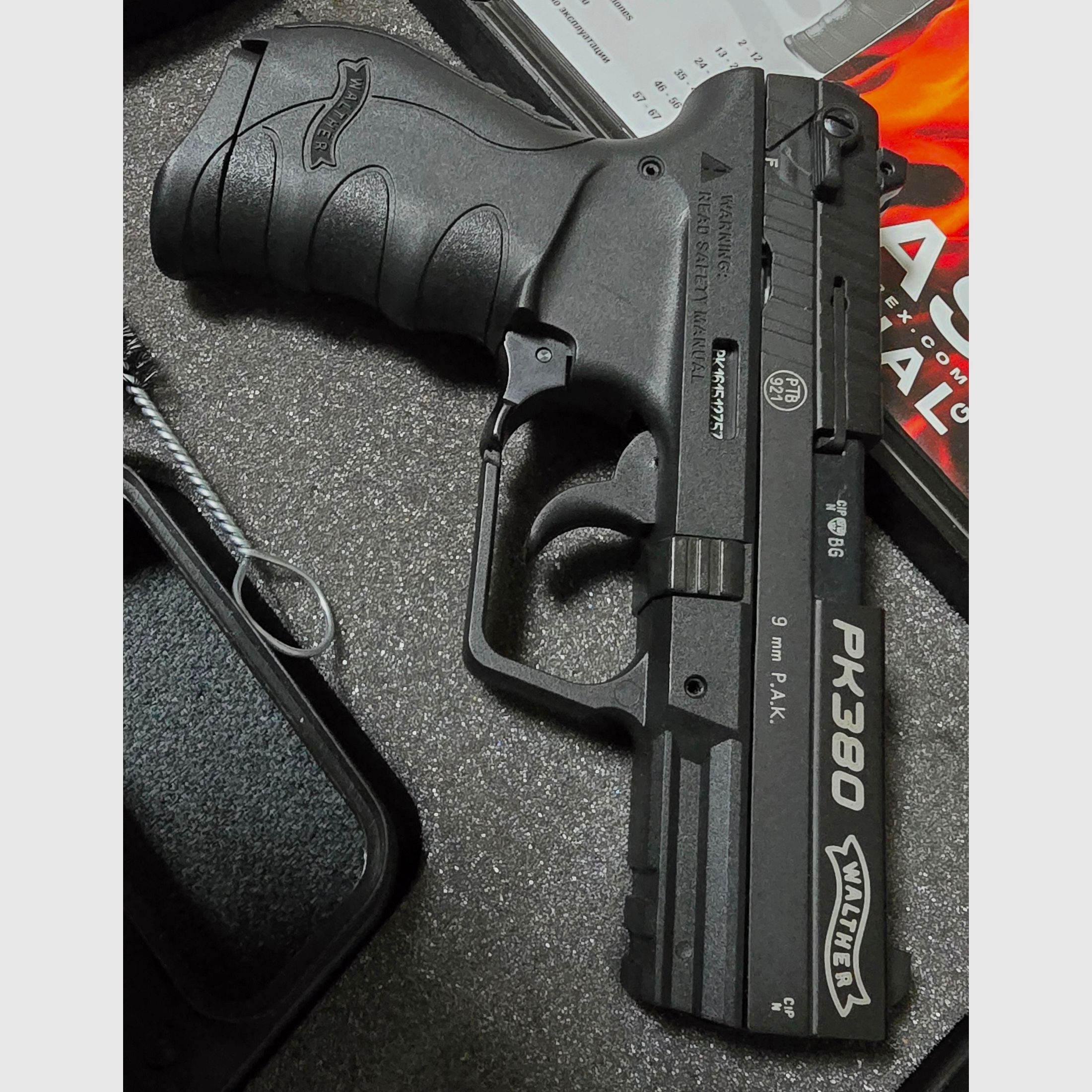 Walther PK 380 Schreckschuss 9mm PAK