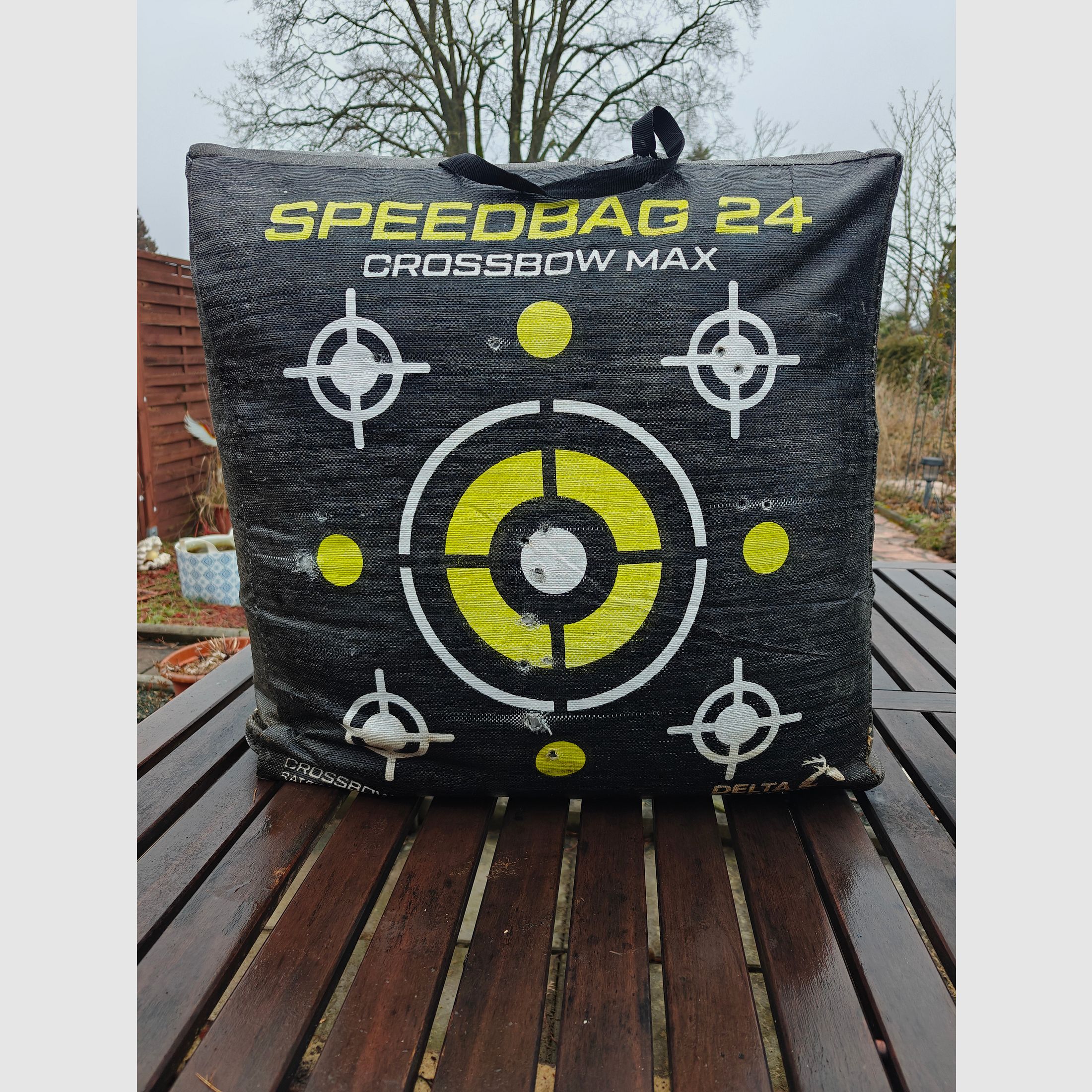Delta McKenzie Speedbag Crossbow Max 24 Crossbow Boog Schietzak Doel