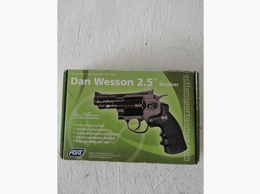 Dan Wesson 2,5 cala CO2 rewolwer 6mm