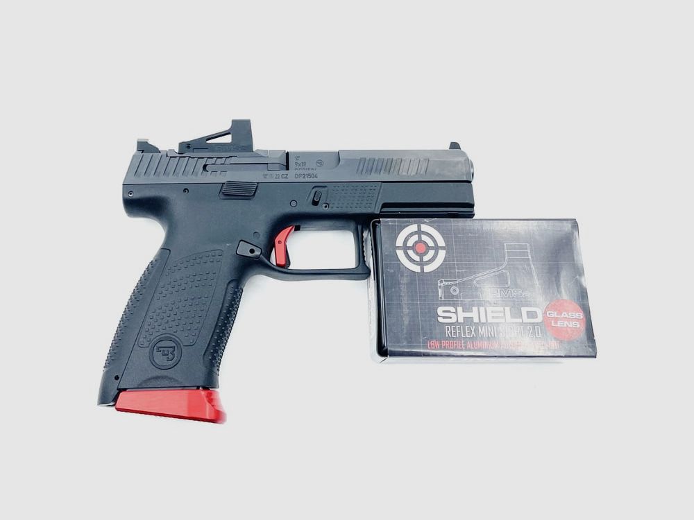 CZ P-10 Compact OR 9x19mm incl. Shield RMS2, immagine 3 di 5