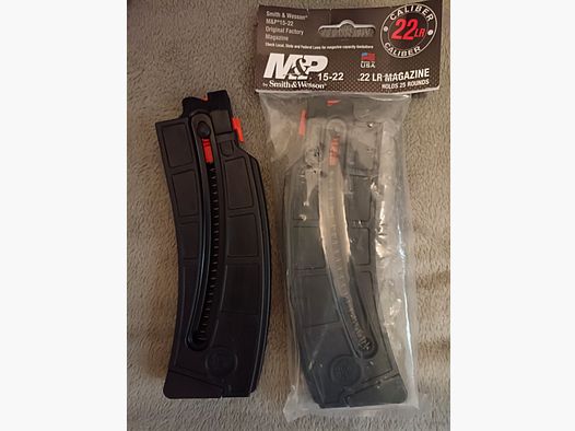 M&P 15-22 22lfb 22lr Magazin Smith & Wesson 2er Set