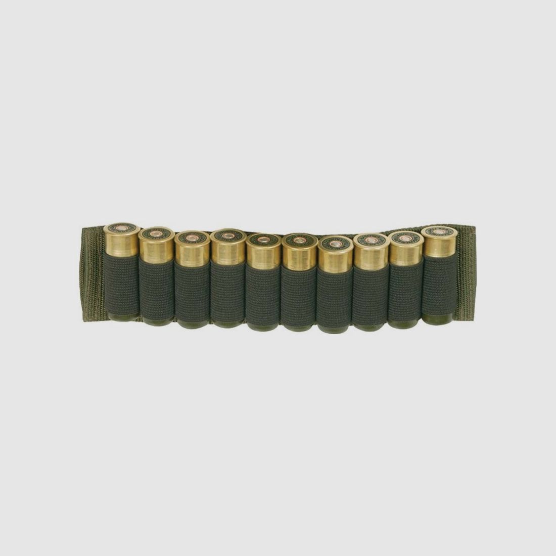 Gürtel-Munitionshalter mit elastischen Fächern für Gewehre