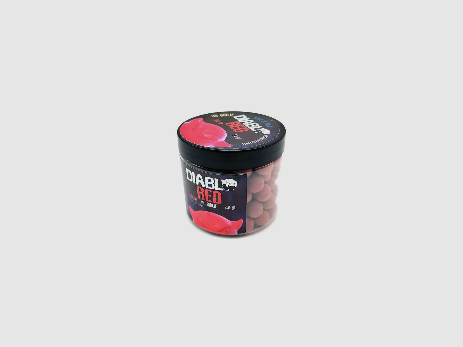 Diablo Red Gummikugeln 2,60 gr T4E Kal. 50 110 Stk, Bild 3 von 3