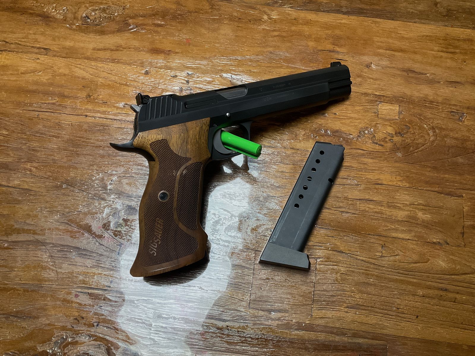 SIG P210 Super Target 6 inches, 9 mm Para