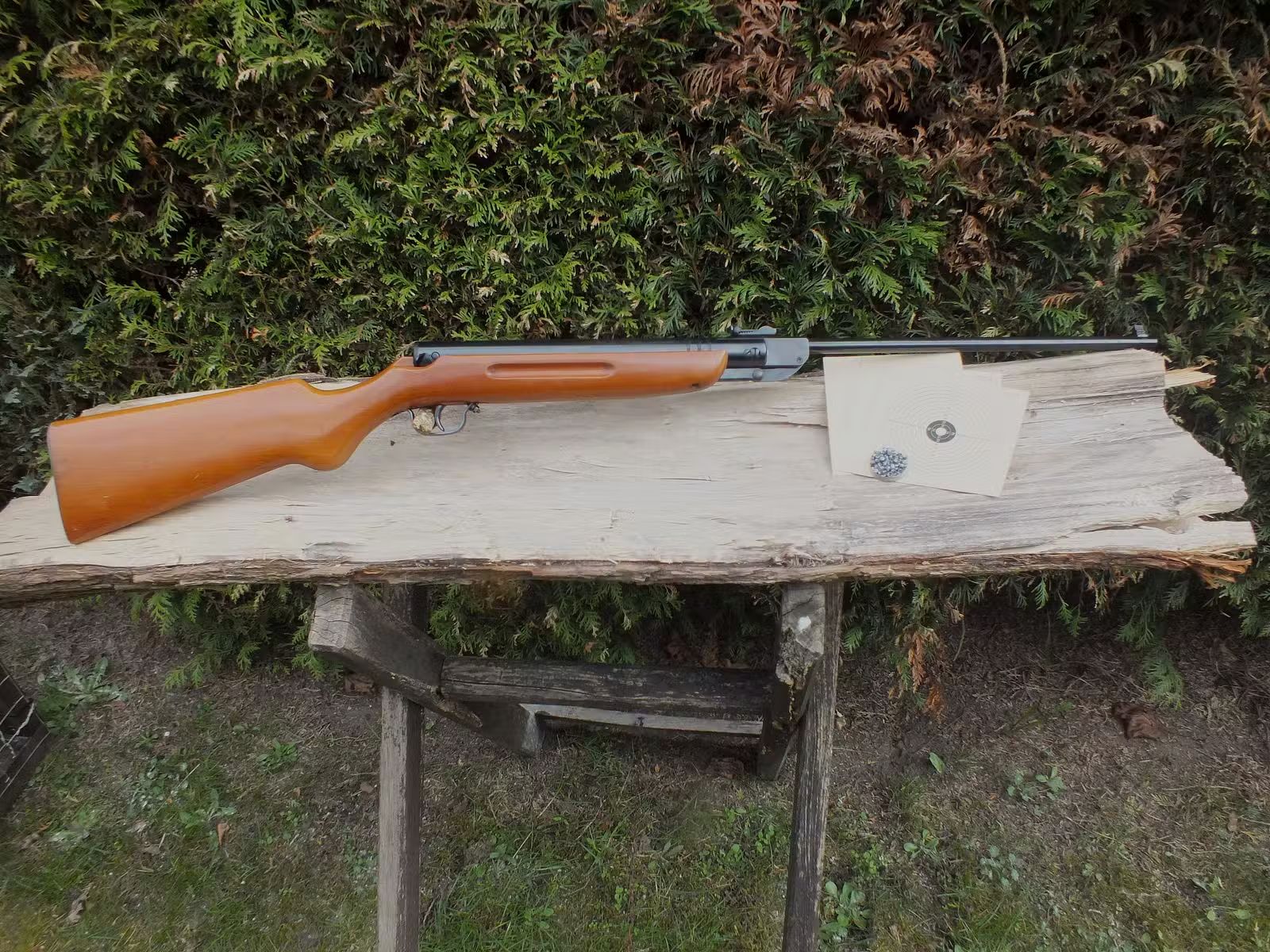 Fucile ad aria compressa Haenel III-284, Suhl DDR.