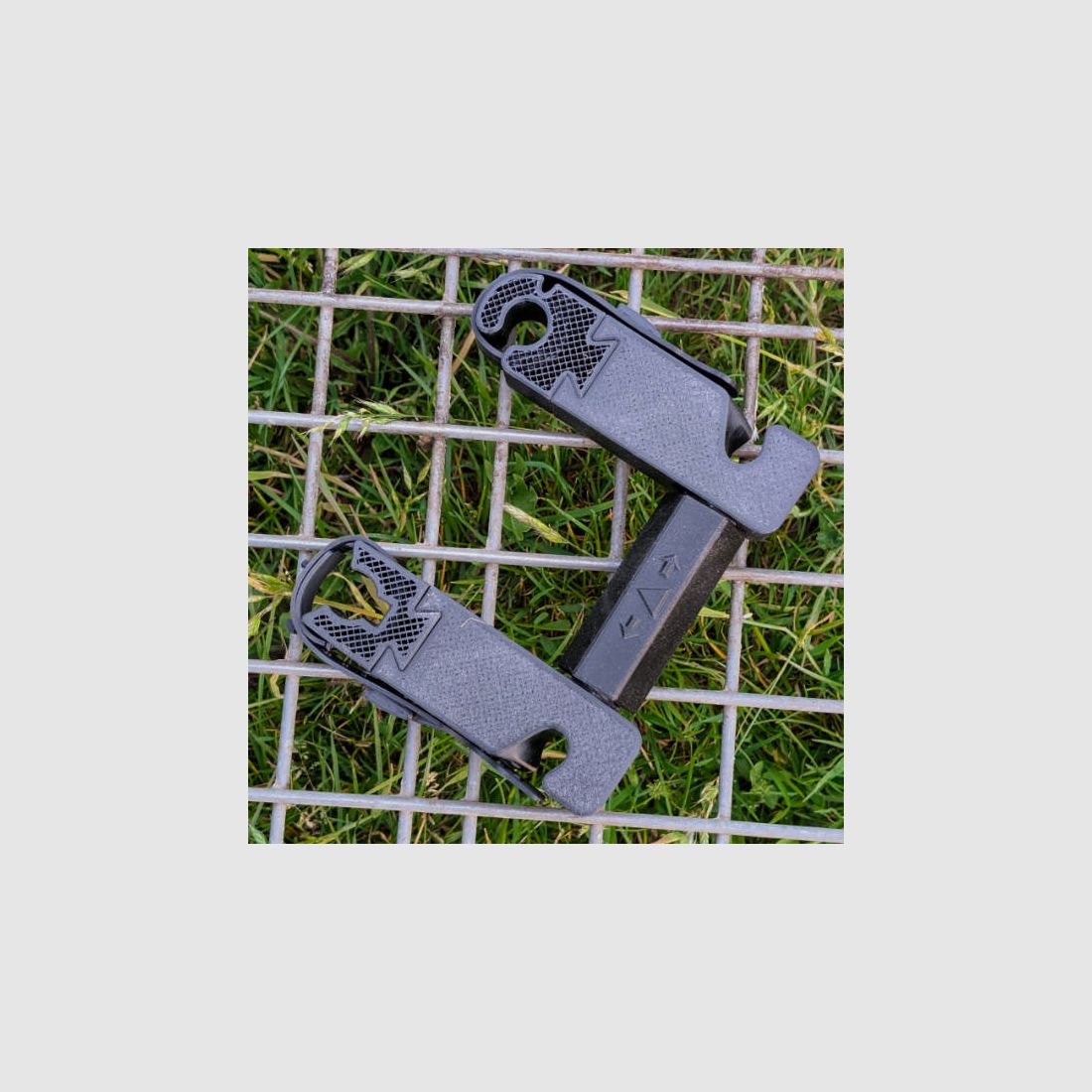 Rifle holder system "Krabbe Pro" for headrests in the car - Original Jagawams