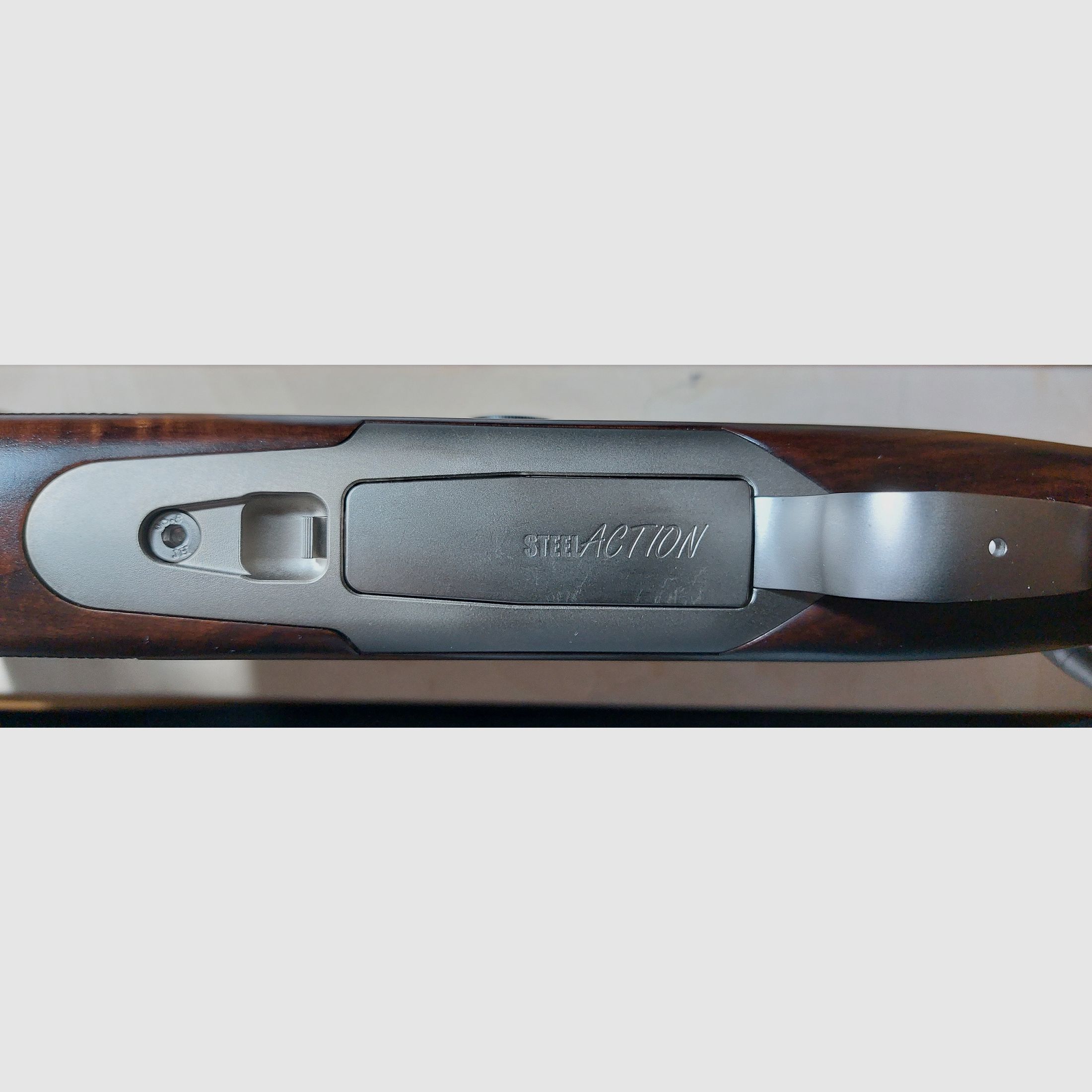 Action en acier HS nickelée en .308 Winchester avec un canon de 51 cm