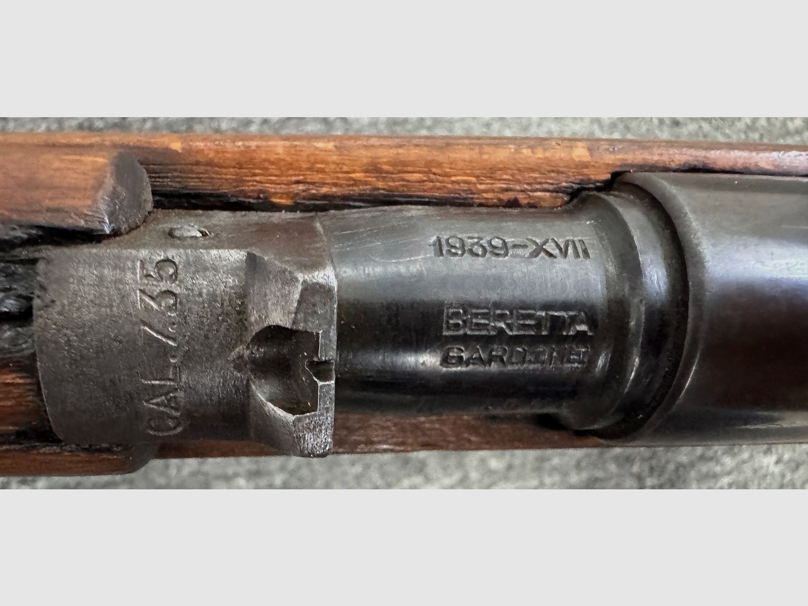 Beretta  1939 7,35x52 Carcano mit Bajonett, Bild 6 von 9