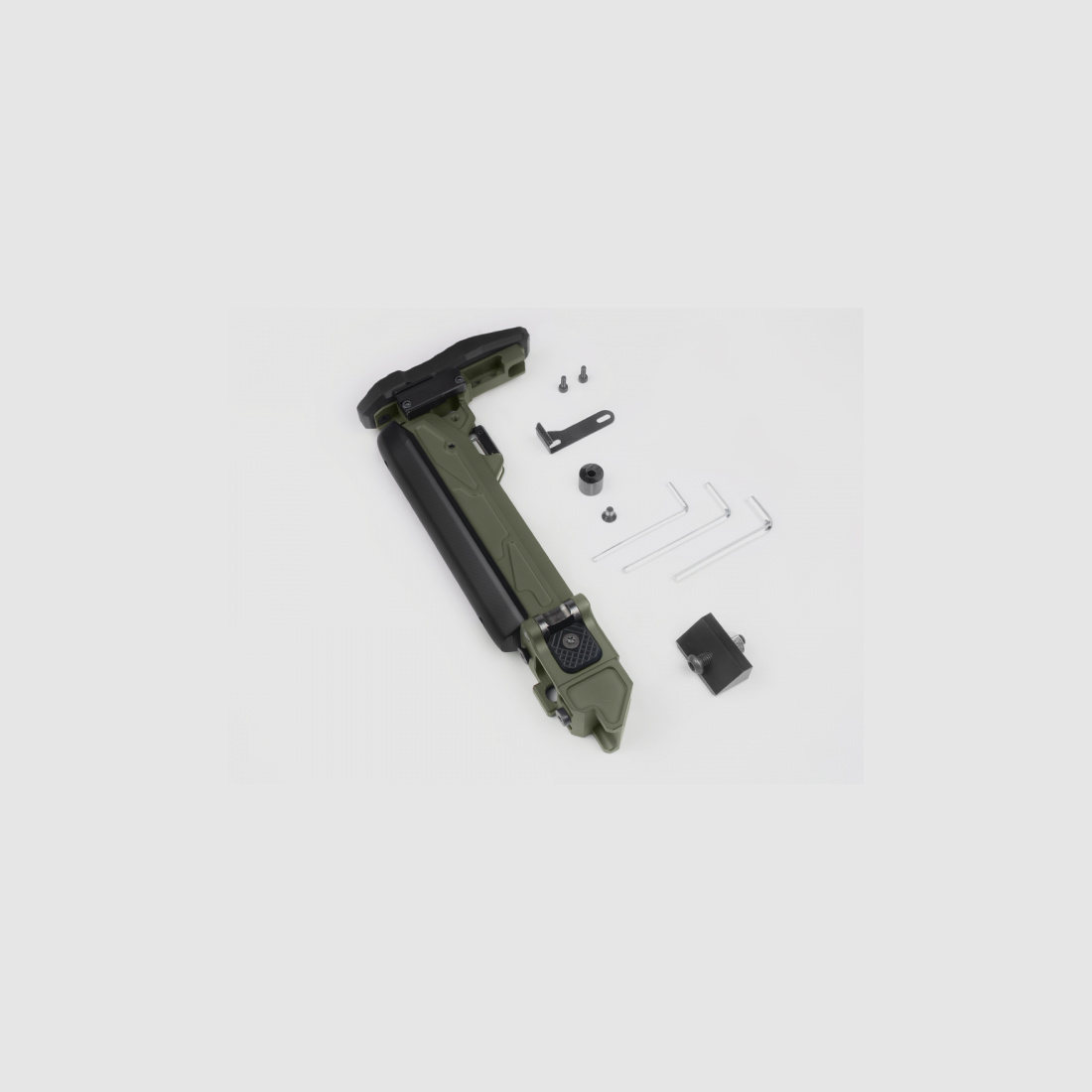 KPYK verstellbarer klappbarer Hinterschaft für AK CRC 9033 OD Green