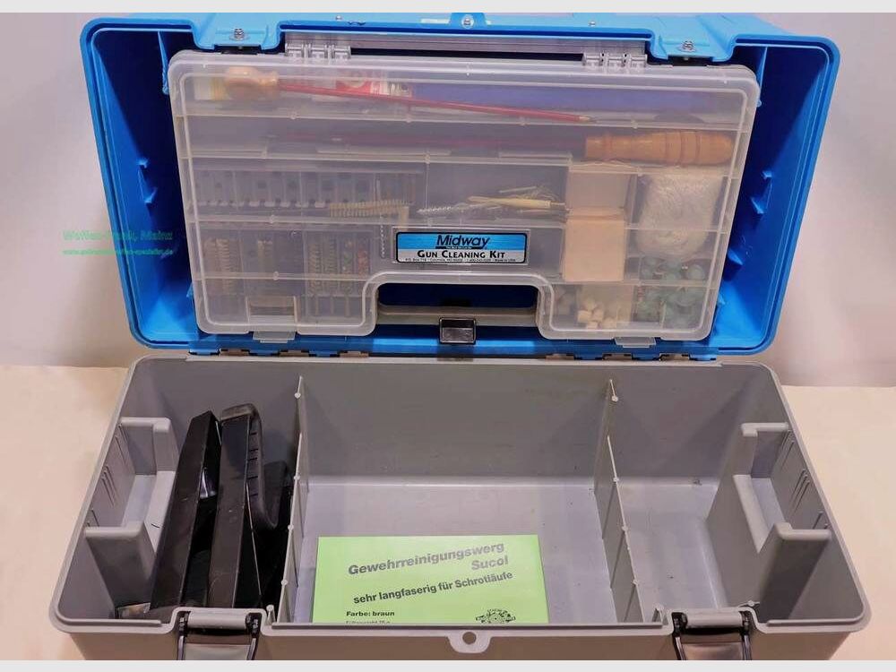 Midway (USA) Range Box / Reinigungsstation GunCleaningKit+Waffenhalterung, Bild 2 von 2